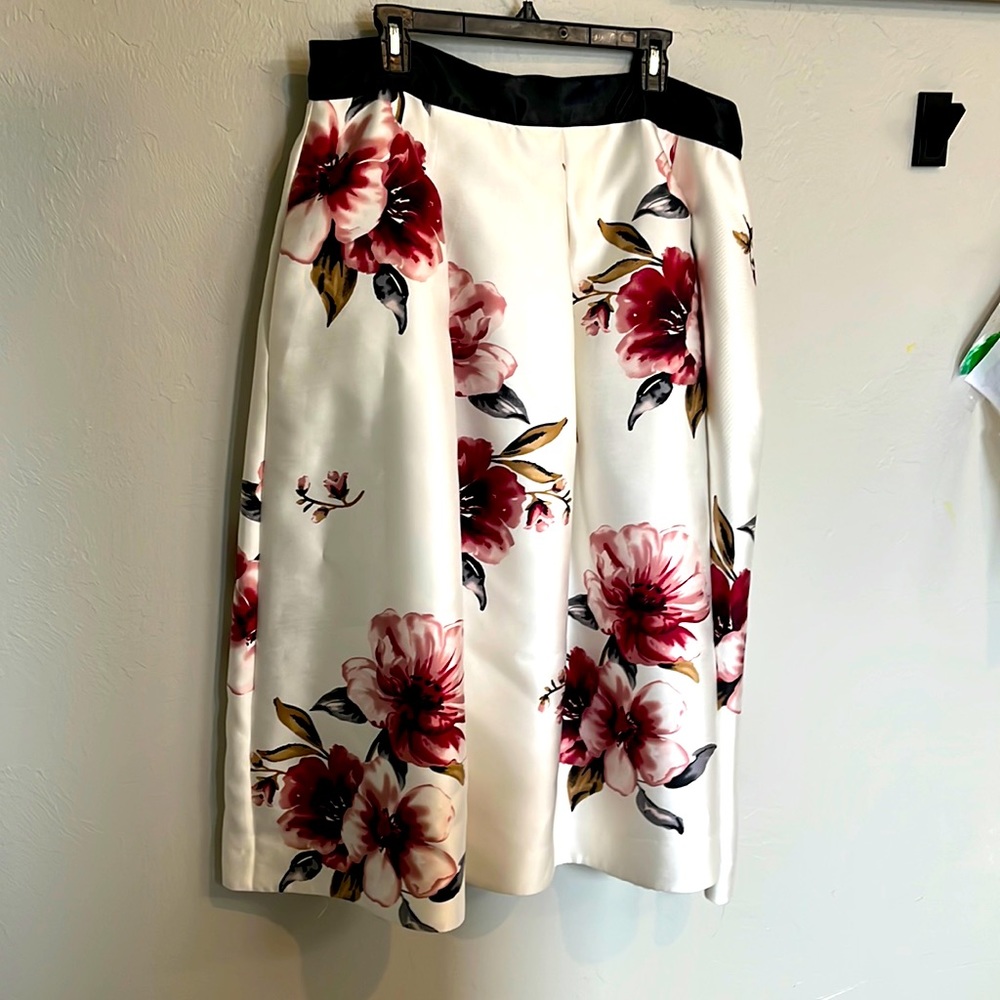 Fit and Flare ankle skirt